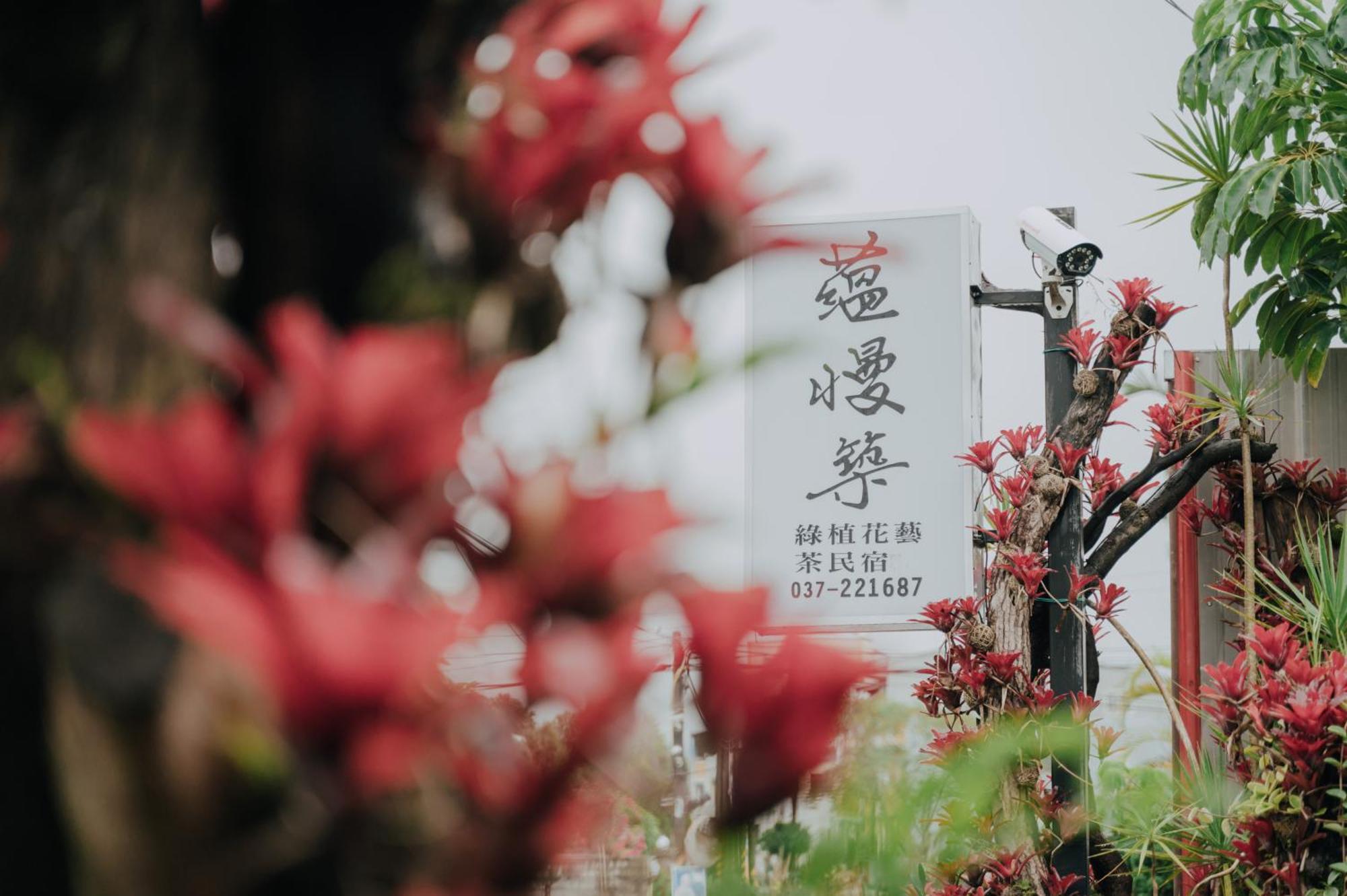蘊慢築 茶花藝主題民宿 Yun Man Zhu Homestay Gongguan المظهر الخارجي الصورة